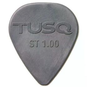 Graphtech PQP-0100-G6 Tusq Pick 1.00 mm Grey 6 Pack Deep Tone Pena
