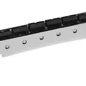 Graphtech PS-8843-C0 Resomax NV2 Autolock SS Bridge 4 mm Chrome Graph Gitar Parçası