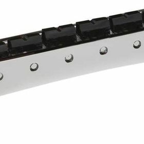 Graphtech PS-8843-C0 Resomax NV2 Autolock SS Bridge 4 mm Chrome Graph Gitar Parçası