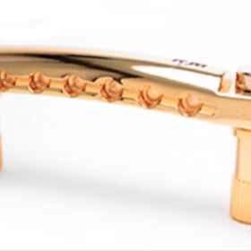 Graphtech PS-8843-G0 Resomax NV2 Autolock SS Bridge 4 mm Gold Gitar Parçası