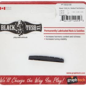 Graphtech PT-5010-00 Black Tusq Xl Slotted Flat Bottom Gitar Eşiği