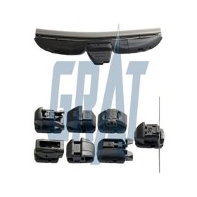 Grat Rüzgarlıklı 8 Aparatlı 350 mm Hibrit Silecek