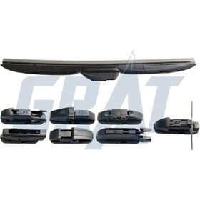 Grat Rüzgarlıklı 8 Aparatlı 350 mm Hibrit Silecek