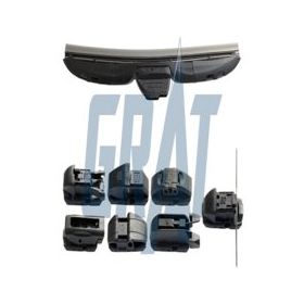 Grat Rüzgarlıklı 8 Aparatlı 400 mm Hibrit Silecek