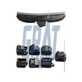 Grat Rüzgarlıklı 8 Aparatlı 430 mm Hibrit Silecek