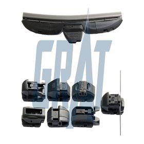 Grat Rüzgarlıklı 8 Aparatlı 430 mm Hibrit Silecek