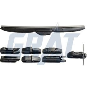 Grat Rüzgarlıklı 8 Aparatlı 450 mm Hibrit Silecek