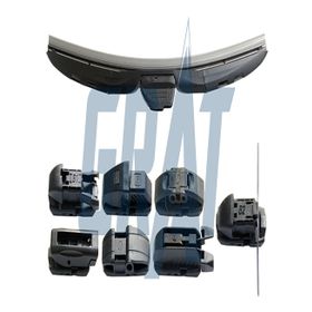 Grat Rüzgarlıklı 8 Aparatlı 500 mm Hibrit Silecek