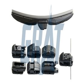 Grat Rüzgarlıklı 8 Aparatlı 530 mm Hibrit Silecek