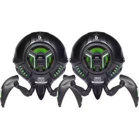 GravaStar Mars Pro Siyah 2 Adet 20 W Led Işıklı Bluetooth Hoparlör