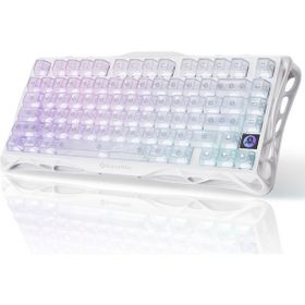 Gravastar Mercury K1 Lite Transparent RGB Kablosuz Mekanik Oyuncu Klavyesi