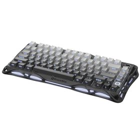 GravaStar Mercury K1 RGB Kablosuz Mekanik Alüminyum Çerçeveli İngilizce Q Siyah Gaming Klavye