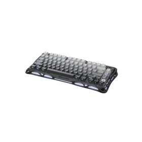 GravaStar Mercury K1 RGB Kablosuz Mekanik Alüminyum Çerçeveli İngilizce Q Siyah Gaming Klavye