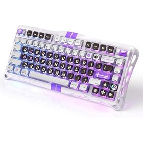 GravaStar Mercury V75 HE Gri RGB %75 TKL Magnetic Switch Kablolu Mekanik Oyuncu Klavyesi