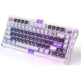 GravaStar Mercury V75 HE Gri RGB %75 TKL Magnetic Switch Kablolu Mekanik Oyuncu Klavyesi