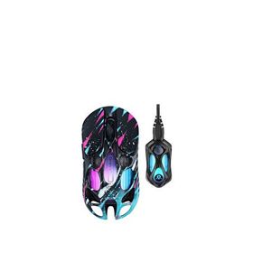GravaStar Mercury Xpro Rgb 32k Dpi Optik Neon Graffiti Kablosuz Gaming Mouse