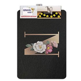 Gravel GRVLKOP60345 Dekoratif Kapı Önü 40x70 cm Paspas