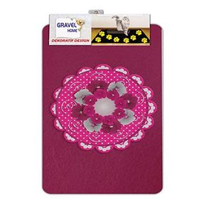 Gravel GRVLKOP60396 Dekoratif Kapı Önü 40x70 cm Paspas