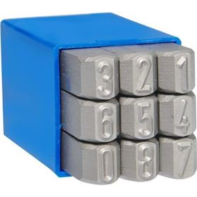 Gravurem 4 mm Çelik Rakam Takımı