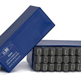 Gravurem 5 mm Çelik Harf Takımı