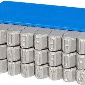 Gravurem 9 mm Çelik Harf Takımı