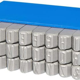 Gravurem 9 mm Çelik Harf Takımı