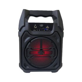 Greatnice GTS-1283 Taşınabilir RGB Ledli ve Karaoke Kablolu Mikrofonlu Bluetooth Hoparlör