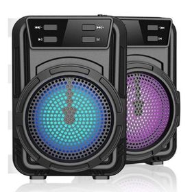 Greatnice GTS-1346 FM Radyo/SD Kart/USB Işıklı Kablosuz Mini Led Işıklı Bluetooth Speaker Ses Bombası Hoparlör