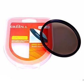 Green 37 mm Circular Polarize Filtre