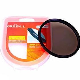 Green 72 mm Circular Polarize Filtre