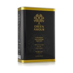 Green Amour 3 lt Soğuk Sıkım Natürel Sızma Zeytinyağı