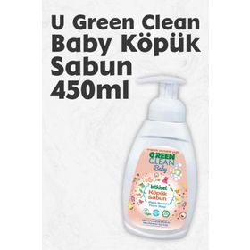 Green Clean 450 ml Portakal Yağlı Baby Köpük Sabun