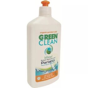 Green Clean 500 ml Organik Portakal Yağlı Bitkisel Bulaşık Makinesi Parlatıcı