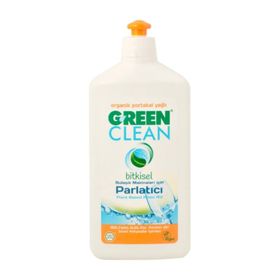 Green Clean 500 ml Organik Portakal Yağlı Bitkisel Bulaşık Makinesi Parlatıcı