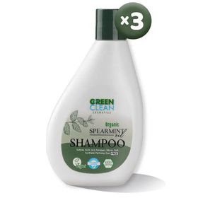 Green Clean Spearmint 3x275 ml Şampuan