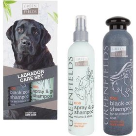 Green Fields 2 x 250 ml Black Labrador Care Set
