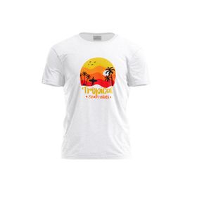 Green Fish BDTSWB-100060 Beyaz Erkek T-shirt