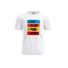 Green Fish BDTSWB-100081 Beyaz Erkek T-shirt