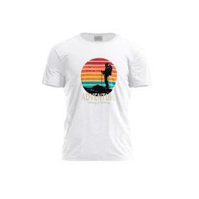 Green Fish BDTSWB-100092 Beyaz Erkek T-shirt