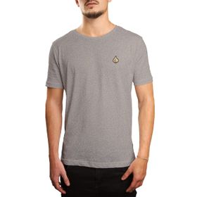 Green Fish DE-GF-TS-003567 Gri Erkek T-shirt