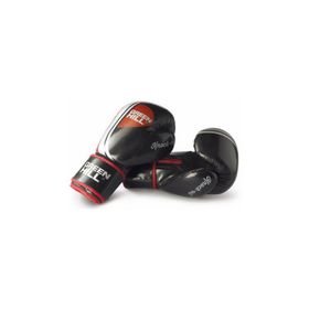 Green Hill Knock Out Carbon Siyah Deri Boks ve Kick-Boks Eldiveni