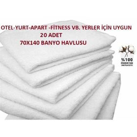 Green House 20 Adet 70x140 cm Otel Banyo Havlusu