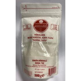 Green Label 500 gr Himalaya Beyaz Kristal Kaya Tuzu