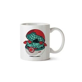 Green Pokehouse Bulbasaur Pokemon Baskılı Kupa