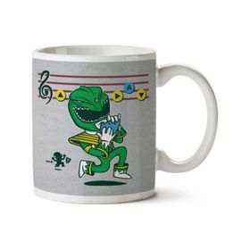 Green Power Ranger Zelda Mashup Baskılı Kupa