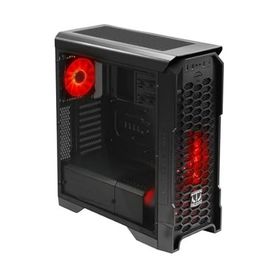 Green Striker Midtower 3x120 mm Fan Siyah 6x120 mm Fan Desteği Bilgisayar Kasası