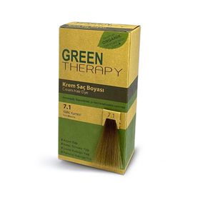 Green Therapy 7.1 Açık Küllü Kumral Argan Yağlı Krem Saç Boyası