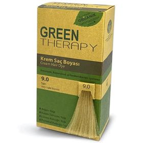 Green Therapy 9.0 Sarı Krem Saç Boyası