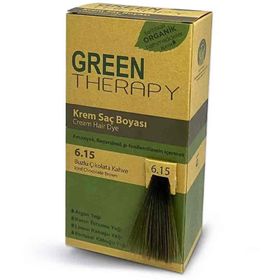 Green Therapy Krem 6.15 Buzlu Çikolata Kahve Saç Boyası