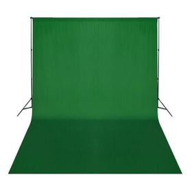 Greenbox 3x6 mt Yeşil Fon Perdesi + JINBEI Fon Asma Standı + Taşıma Çantası